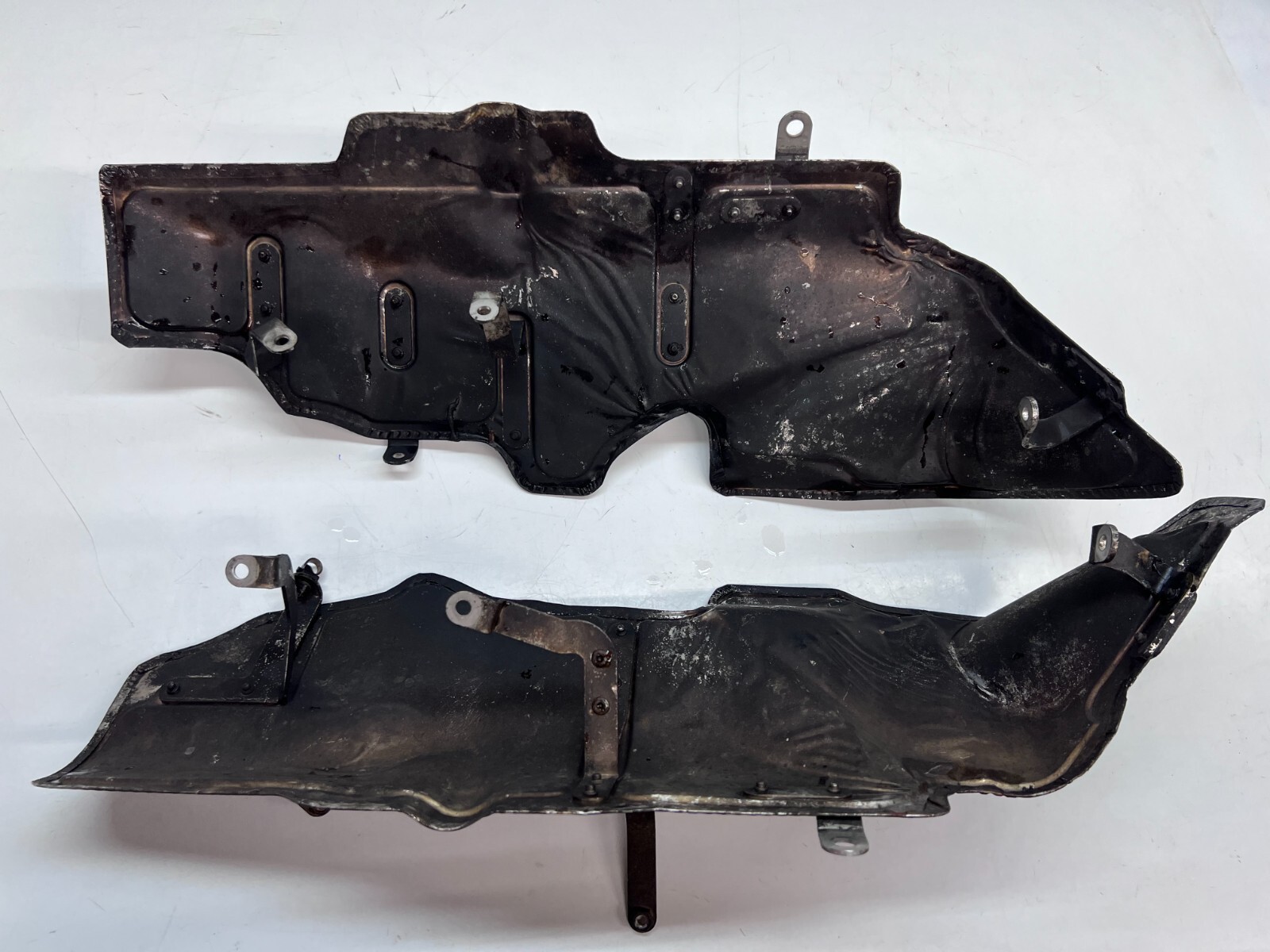 FERRARI F8 LEFT AND RIGHT HEAD HEATSHIELD SET OEM
