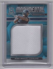 2021 Spectra Monumental Memorabilia Bobby Bradley Jersey 06/50 #MM-BO