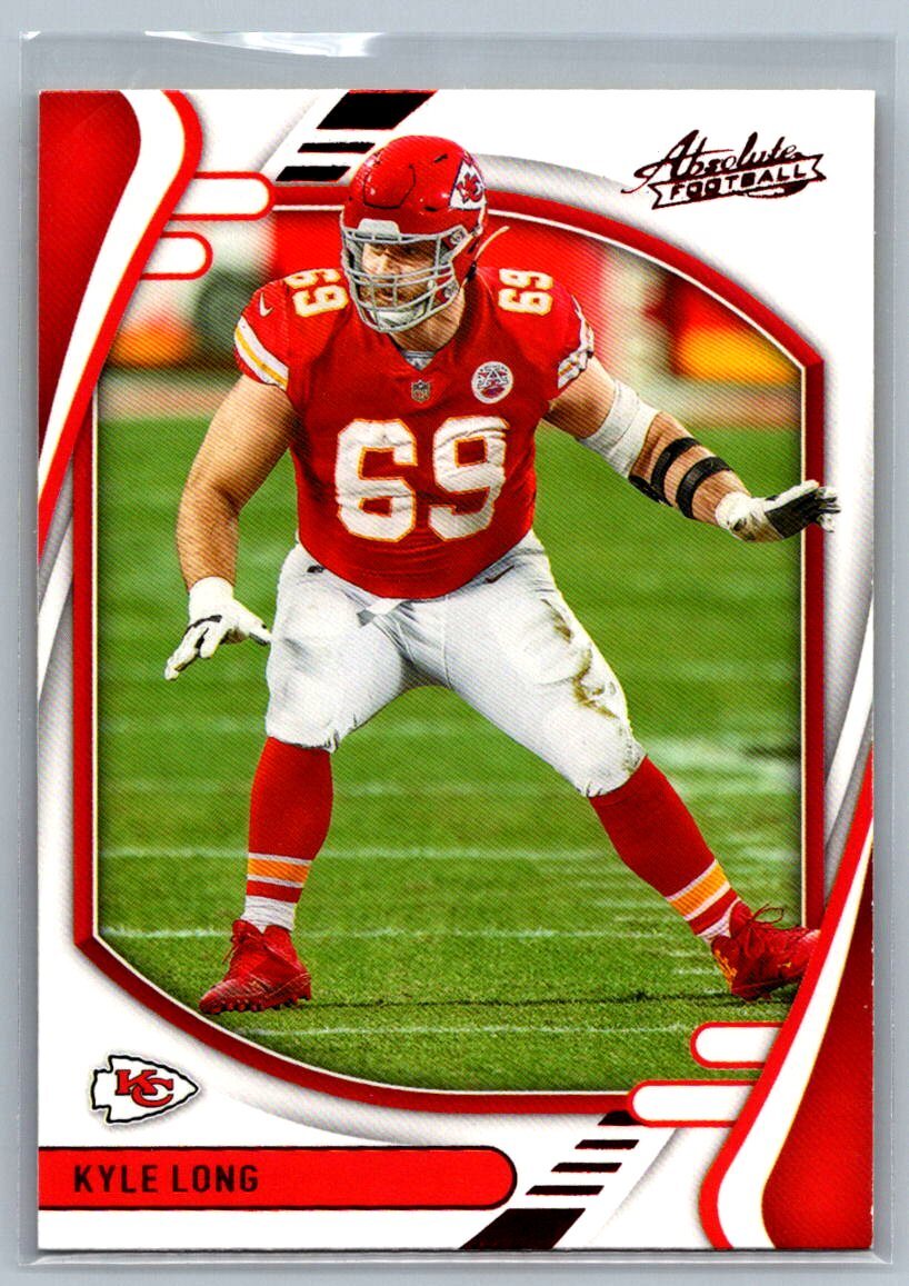 2021 Panini Absolute #7 Kyle Long Red