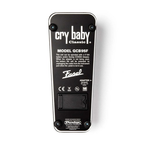 PEDAL WAH CLÁSICO DUNLOP CRY BABY® - GCB95F - Imagen 6 de 6
