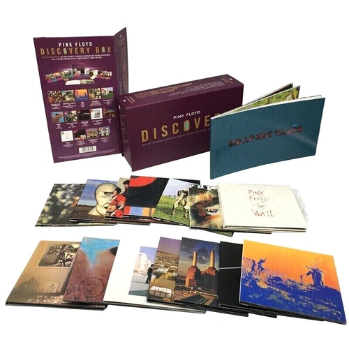 Pink Floyd Discovery Box Set 16 музыкальных компакт-дисков, включая 14 студийных альбомов и 60-страничную книгу - Изображение 2 из 8