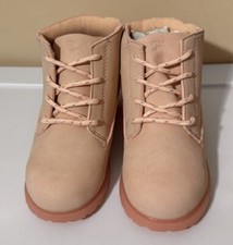 OshKosh B'Gosh Girls Judi Fashion Boot Light Pink Sz 12T NWOB