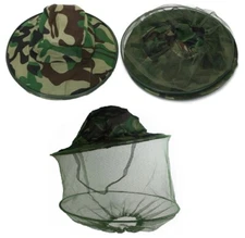 Beekeeping Veil Hat bee Keeper Hunting Cap Costume Insect Mosquito Hats With Net