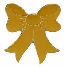 Yellow Ribbon Hat Or Lapel Pin  AK564 F1D35M