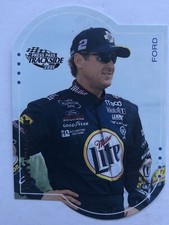 Rusty Wallace 2001 Press Pass Trackside card #29 Die Cut NASCAR Trackside