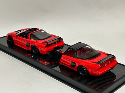 「塗装」マル 1/18 Error 404 Acura NSX NASXTRA of Chris cut in Red