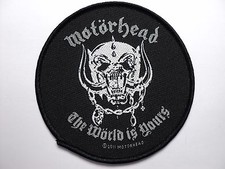 motorhead  WOVEN PATCH