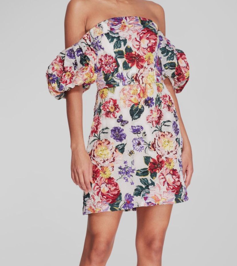 knee length dresses for ladies Marchesa Notte main image 0