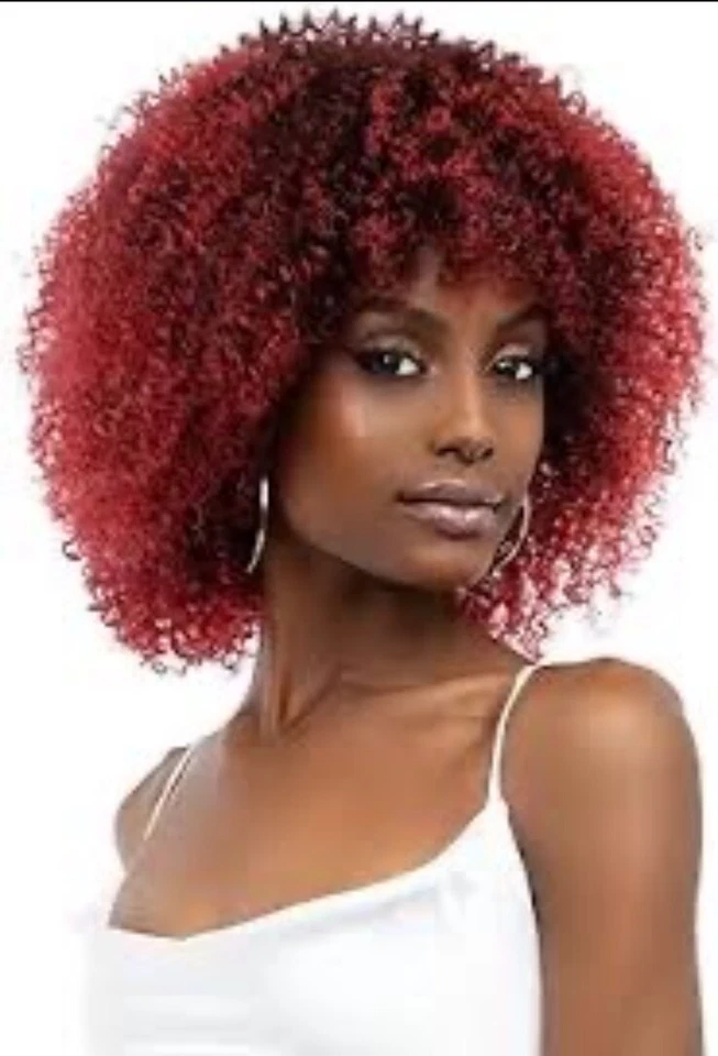 Janet Collection Natural Afro Premium Synthetic Wig - LEON - Image 2 of 4