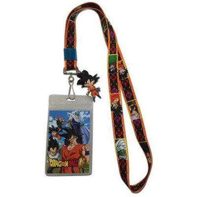 Dragon Ball Super Key Art Lanyard Key Chain Brand New