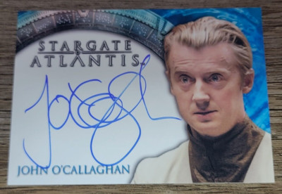 Stargate Atlantis Seasons 3 & 4 John O'Callaghan as Niam Autograph