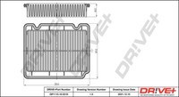Dr!ve+ DP1110.10.0218 Luftfilter FüR Chevrolet, Daewoo