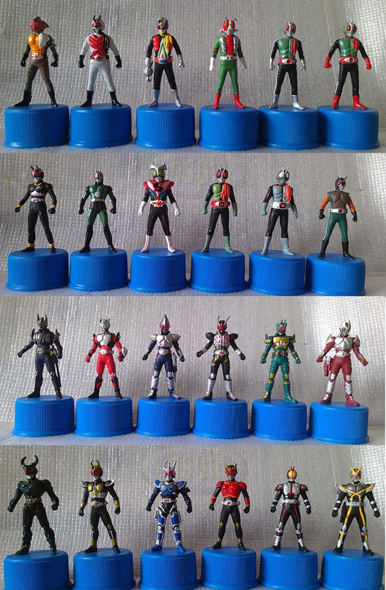 w幪面超人仮面ライダーMasked Rider Bottle Cap Figure 7-Eleven