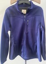 Boy's Faded Glory Blue Zip Up Jacket Size X-Large 16-18 