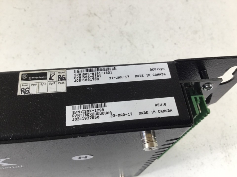GE 505-0101 iBOX Serial Substation Controller Substation Automation ...