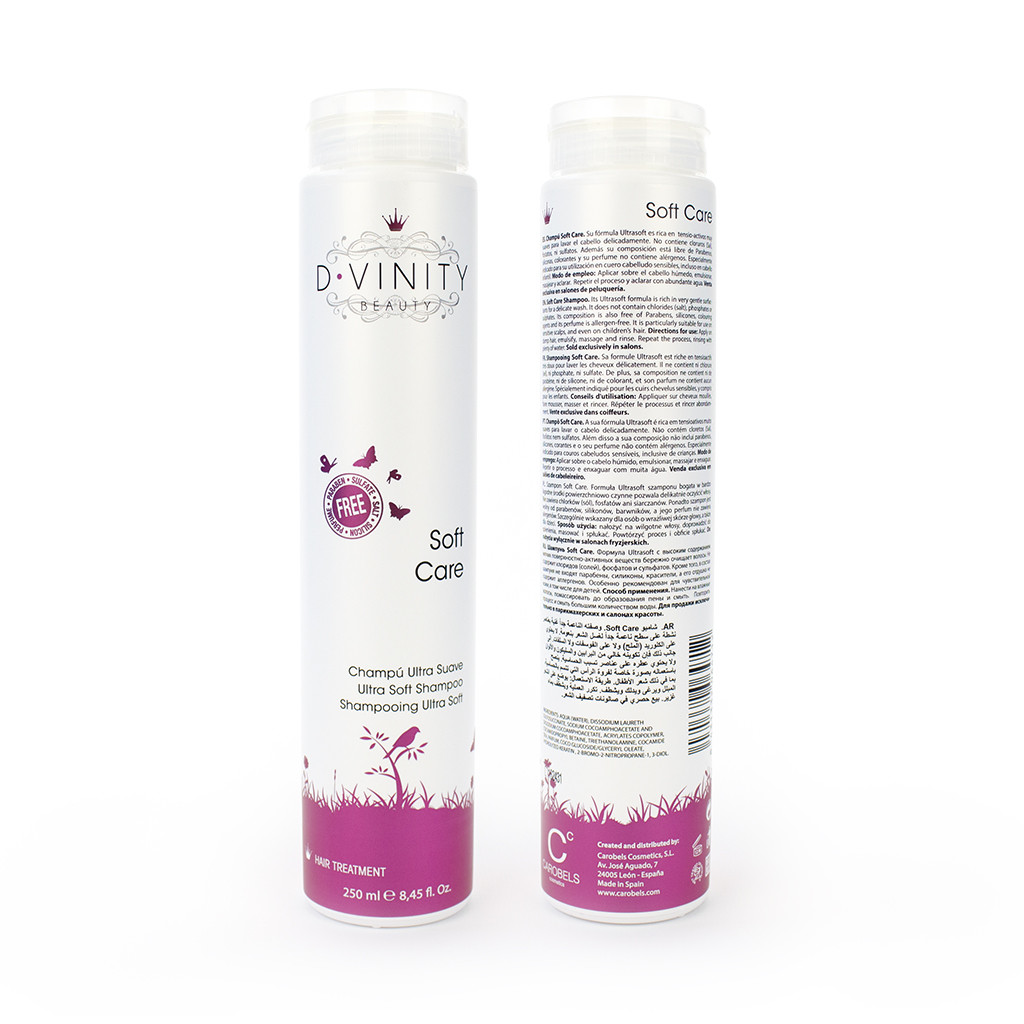 D·VINITY Shampoo – 250 Ml, Unisex-Pflegeshampoo Für Erwachsene