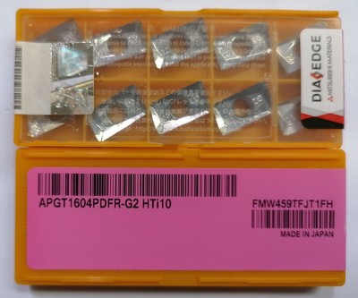 APGT1604PDFR-G2 HTi10 CNC milling blade carbide inserts for Alu 10PCS