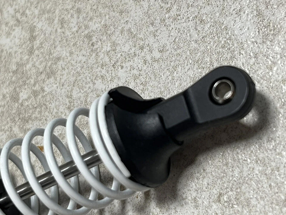 Big Bore Stoßdämpfer Set vorne hinten Dämpfer Alu Shock caps rot - Bild 4 von 4