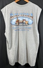   Vintage 90s Harley Davidson Daytona Beach Sleeveless Shirt 1998 XL  