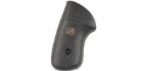 Pachmayr 03183 Compact Grip for Ruger SP101 Black Rubber