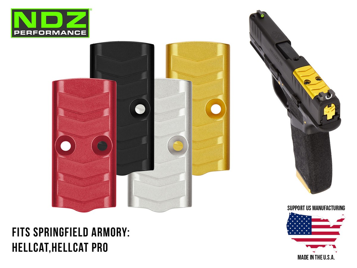 NDZ Springfield Hellcat OSP Pro RDP RMSc Optic Slide Cover Plate