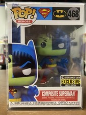 Composite Superman 468 EE Exclusive Funko POP! DC Batman FREE PROTECTOR