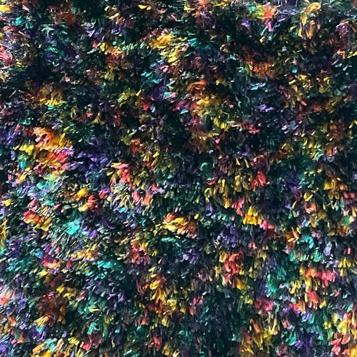 The Limited Girl's Colorful Fuzzy Short Sleeve Sweater Top Size 12 - Picture 5 of 7