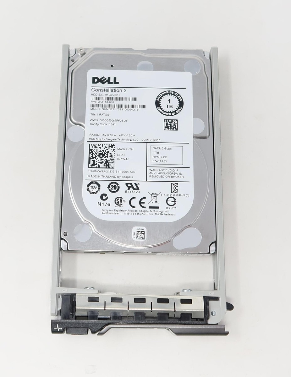 9RZ168-636 Dell 1TB 7.2K SATA 6G SFF Server Hard Drive | eBay