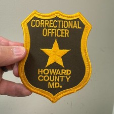 Howard County Correctional Officer Maryland MD DOC Patch