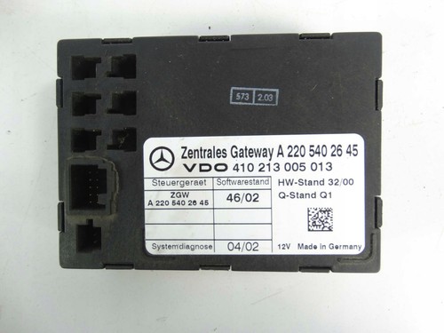 Mercedes W215 W220 W230 GATEWAY-SCHLOSSMODUL / MO 96200