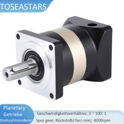 NEMA23 Planetengetriebe Getriebe 1/4 in 6.35/8/11/14mm input für 60mm Servomotor