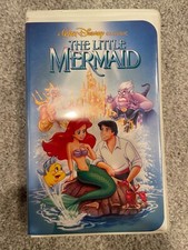 disney black diamond vhs little mermaid. Used. Ver rare.