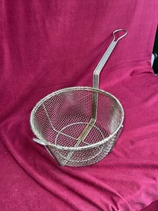 Professional Commercial Industrial Stainless Mesh Strainer Colander Fry Basket