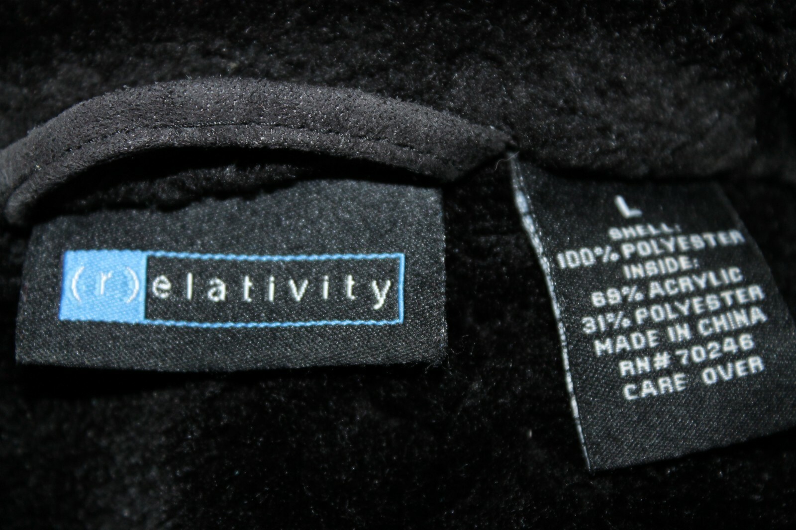 Relativity Womens Large Black Patchwork Suede Loo… - image 5