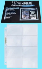 50 Ultra PRO Platinum 8-POCKET Pages Vintage Bowman Card Topps Trading Protector