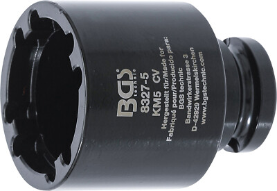 BGS-8327-5 Nutmutternschlüssel Zapfen innen liegend KM5