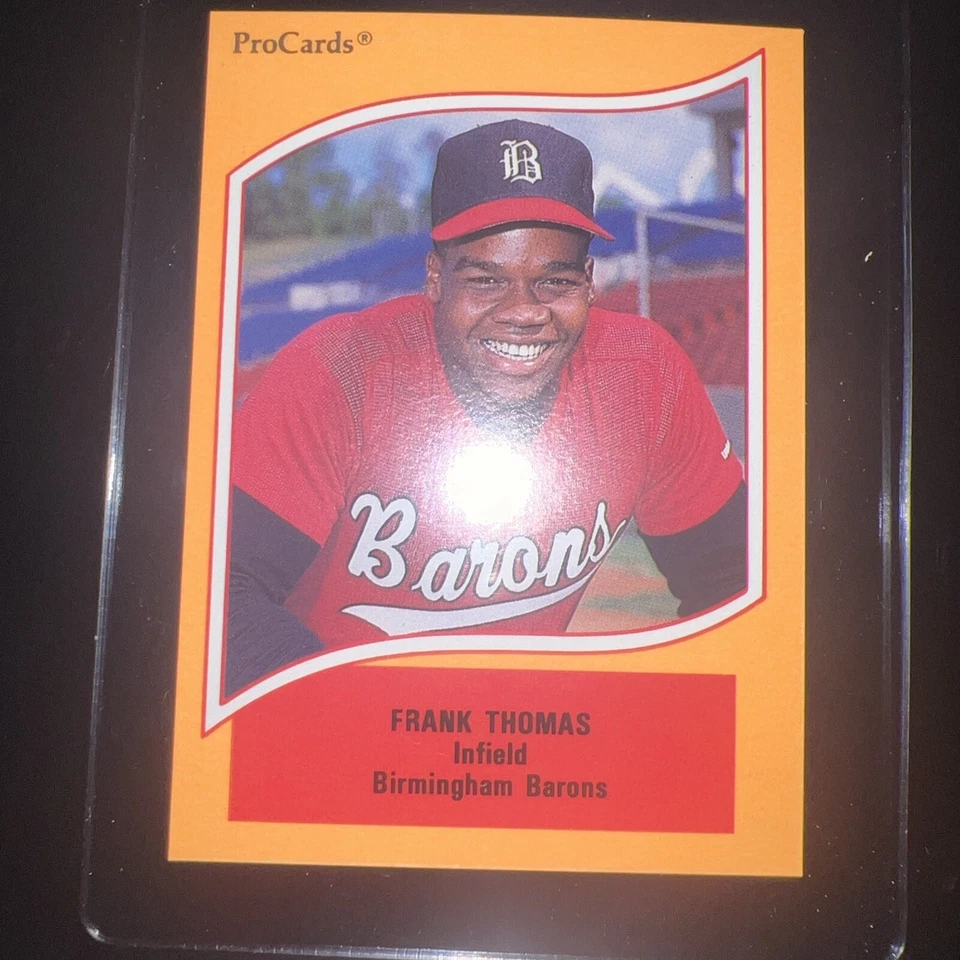 1990 pro cards frank thomas Rookie MLB Baseball Card Lot 4 Nm+ Chicago White Sox - Image 4 of 4