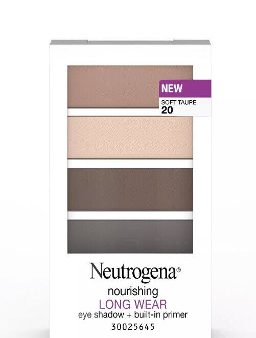 (1) Neutrogena Nourishing Long Wear Eye Shadow + Built-In Primer #20 SOFT TAUPE