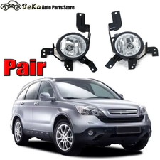 Pair For HONDA CR-V CRV 2007 2008 2009 RE1 RE2 RE4 Front Fog Lamp With Bulb（LED）