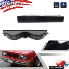 Smoked Parking Turn Signal Light Lamps Pair For 82-87 El Camino Malibu Caballero