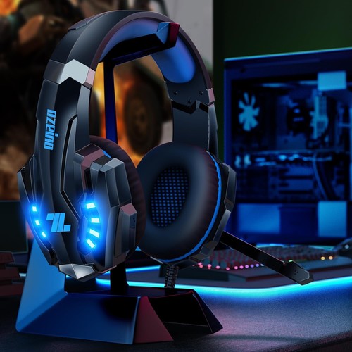 Casque Gaming 3.5mm avec Microphone, Enceinte 50mm pour PS5, PS4, Xbox, PC - Photo 5/6