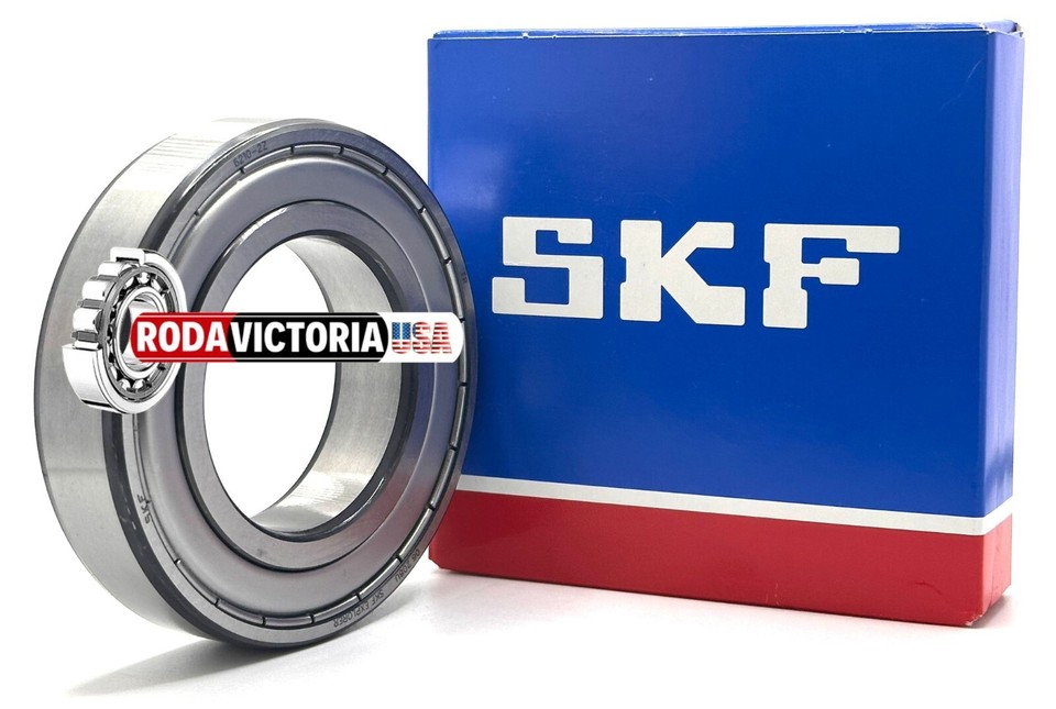 Cuscinetto a sfere SKF 6210-2Z/C3 in Acciaio, 1 file, int. 50 mm ID, est. 90 mm OD, Largh. guida 20 mm | RS