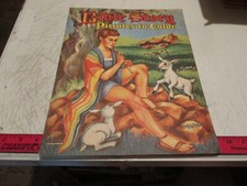 Vintage Bible Story, Pictures To Color : Saalfield, Coloring Book
