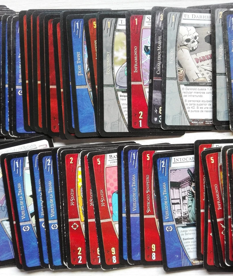 🌟 LOTE +110 CROMOS VS SYSTEM. MARVEL. DC. UPPER DECK. MUY VARIADOS. - Imagen 3 de 4