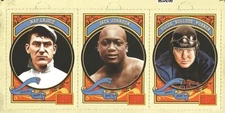 2014 Golden Age Box Bottom Panel Nap Lajoie #4 Jack Johnson #5 Clyde Turner #6