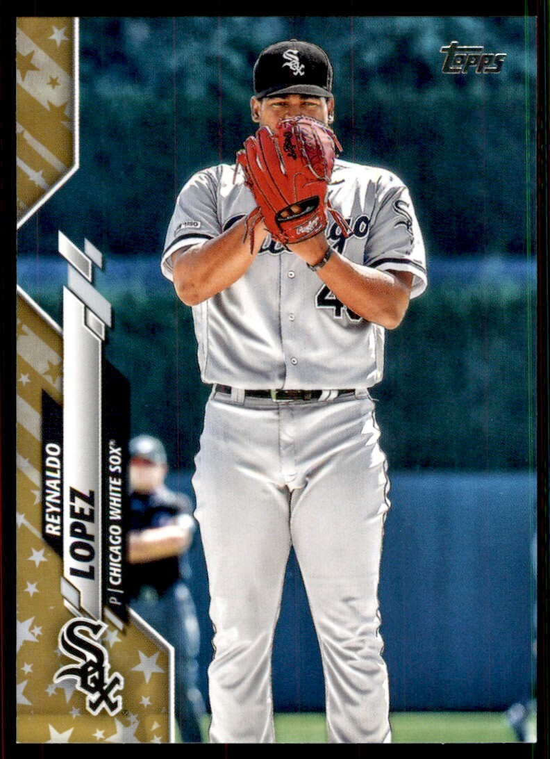 2020 Topps Gold Star Reynaldo Lopez Chicago White Sox #488