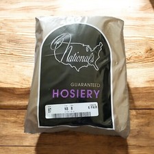 NEW Vtg Nationals Hosiery Pantyhose Stockings 6 Pair NB Neutal Beige Size B 87