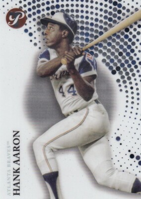 HANK AARON TOPPS PRISTINE BASE ATLANTA BRAVES #200 2022 22