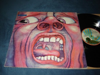 King Crimson - In The Court of LP Island Germany 1972 release VG+ prog