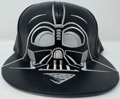 ABG Star Wars Darth Vader Big Face Hat Cap Black 20376244 SZ 7 1/8 NEW - Image 1 of 4